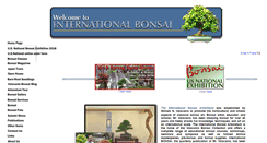 Desktop Screenshot of internationalbonsai.com